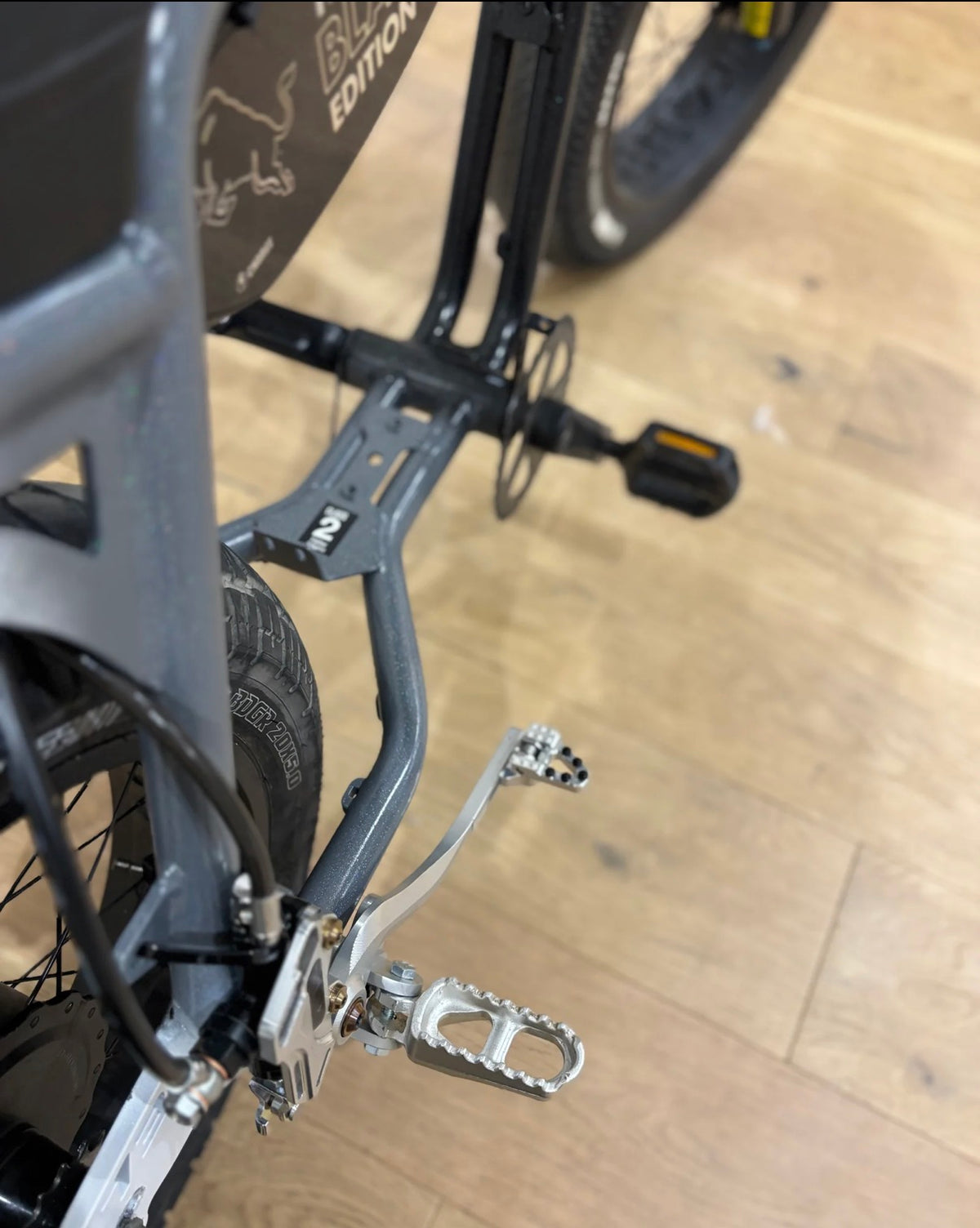 Super 73 moto footbrake