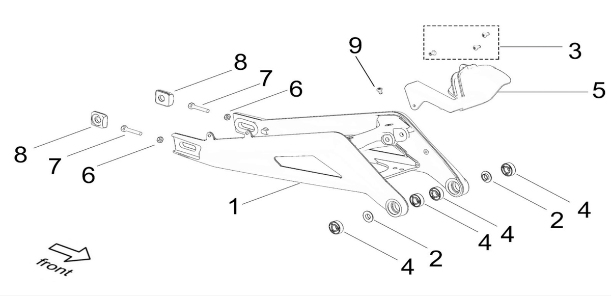 Sur-Ron Light Bee Axle Blocks