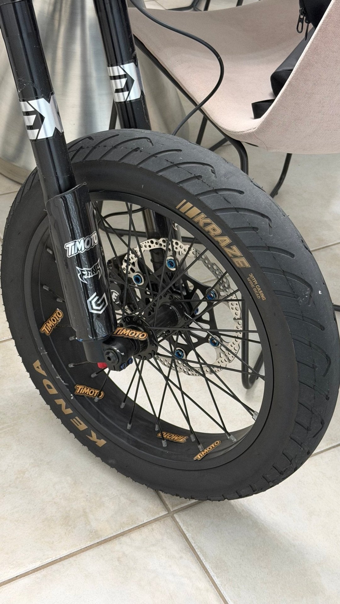 Kenda Kraze Supermoto Fat Tire for Electric Bikes