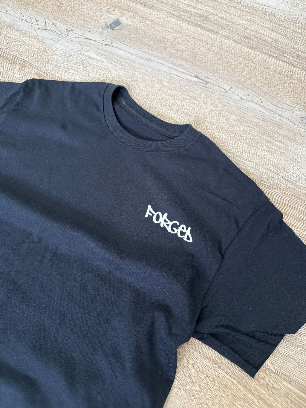 Forged Racing V2 Shirt - Black (ADULT SIZE)