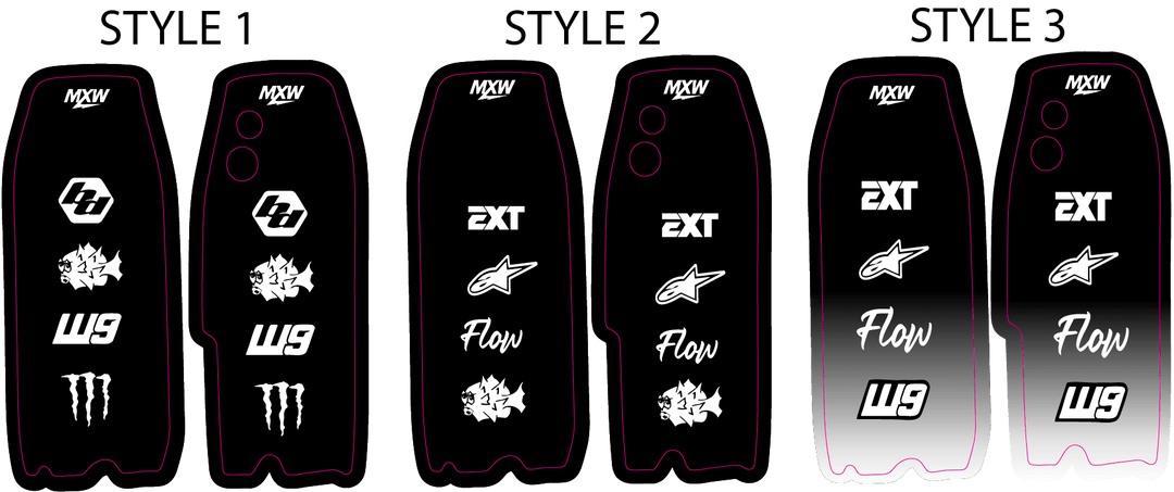 Tuttio Soliel 01 Fork Guard Decals