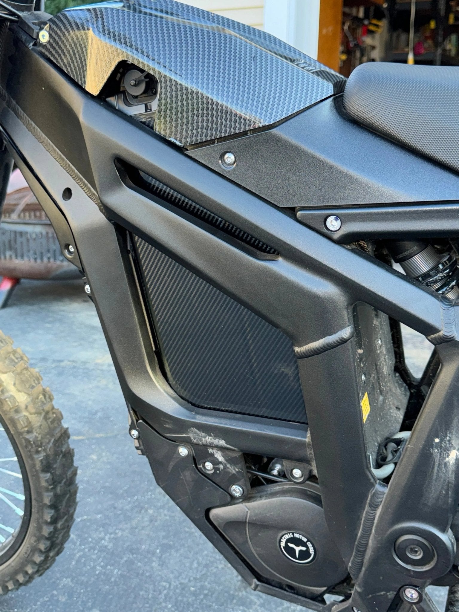 E-Bike Carbon Fiber Battery Wrap