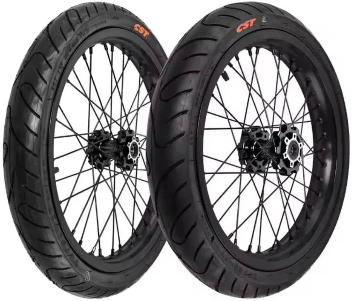 Surron lbx/eride pro Supermoto wheel set