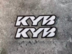KYB fork decals