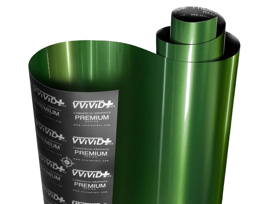 Military green powder coat wrap