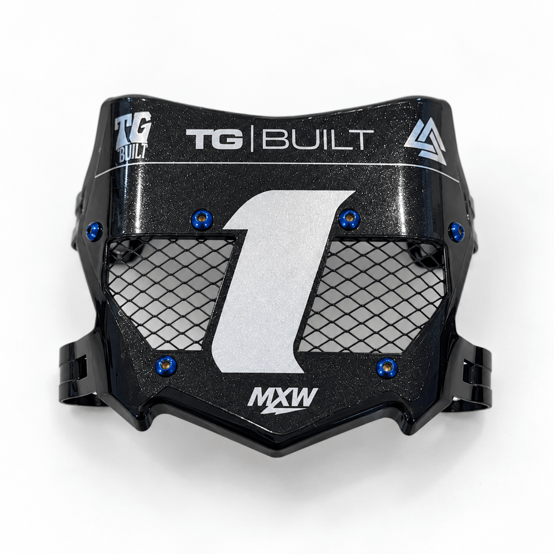 Titanium Vented Motocutz Plate