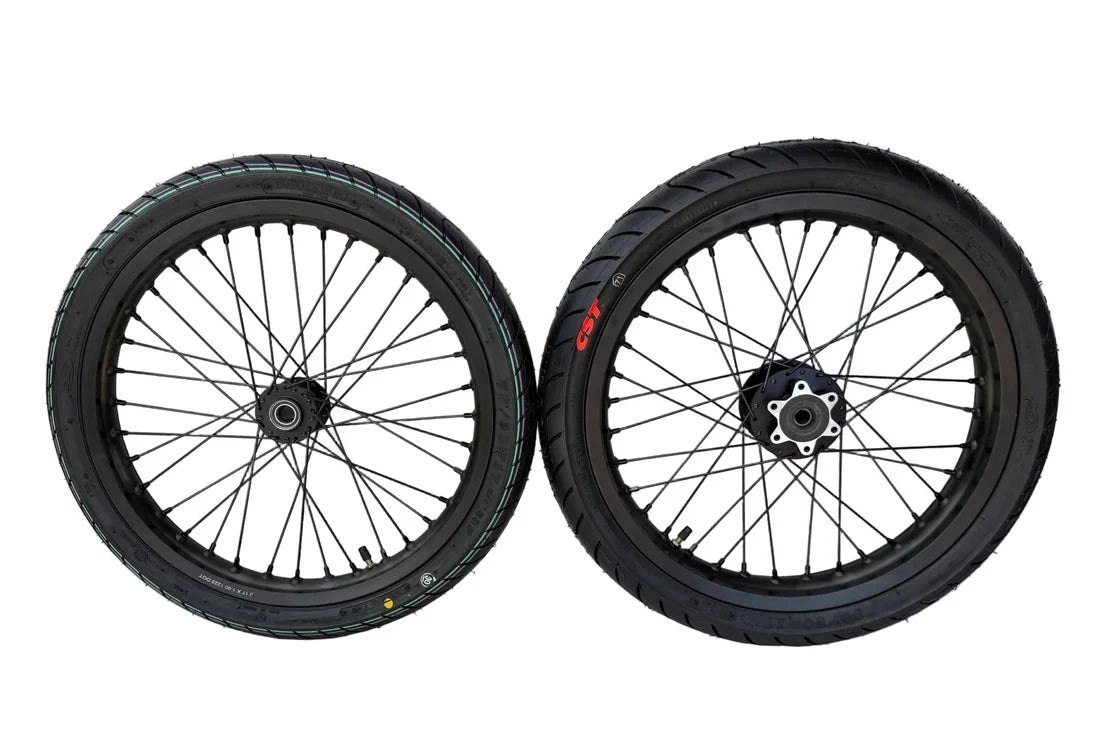 17in Super Moto Wheel Set for Surron/ E-Ride Pro / 79Bike, Ventus