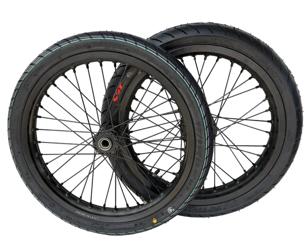 17in Super Moto Wheel Set for Surron/ E-Ride Pro / 79Bike, Ventus