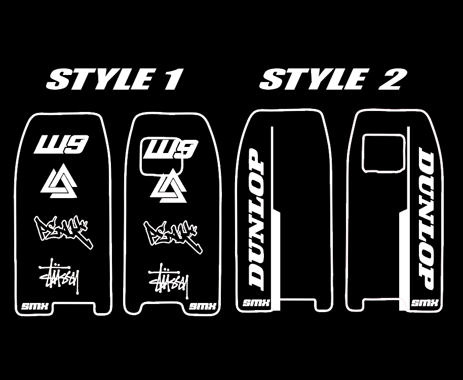 Ebox Fork guard stickers