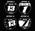 ODI Plate Decal